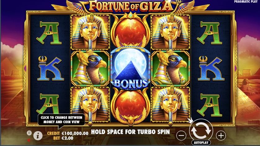 Fortune of Giza เกมสล็อตเล่นง่ายจ่ายรางวัลสุดโหด