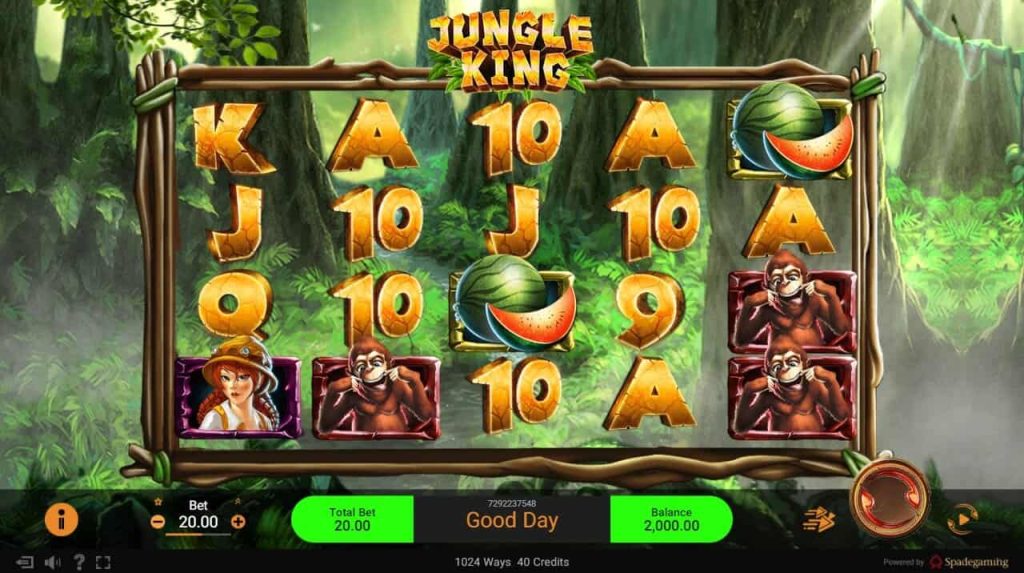 Jungle King Spadegaming เกมสล็อตสุดฮิตยอดนิยม